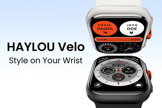 HAYLOU Velo Combines Everyday Style, Wireless Charging and a Large AMOLED Display