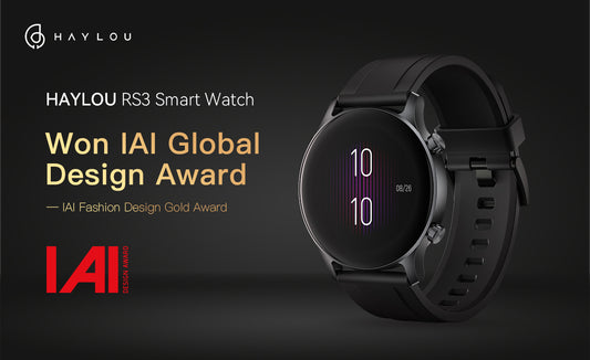Haylou RS3 Smart Watch Won IAI Gold Award