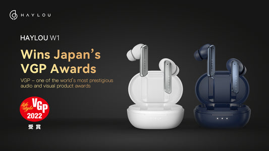 Haylou W1 Bluetooth Earbuds Win Japanese VGP Awards