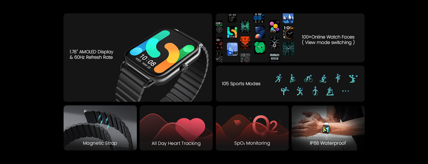 Haylou RS4 Plus Smart Watch